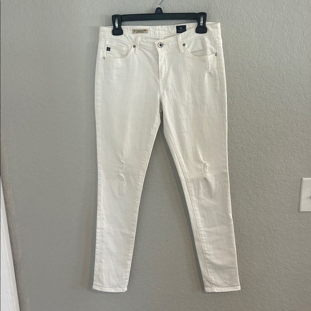 Women's White AG Jeans